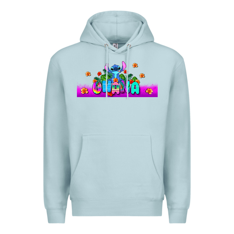 Stitch Ohana Premium Hoodie by AdoDesignShop | Teevron