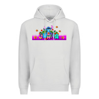 Dove Grey stitch ohana Premium Hoodie - AdoDesignShop