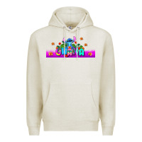 Oatmeal Heather stitch ohana Premium Hoodie - AdoDesignShop