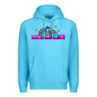 Ocean Blue stitch ohana Premium Hoodie - AdoDesignShop