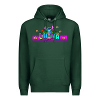 Sports Green stitch ohana Premium Hoodie - AdoDesignShop