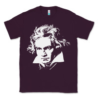 Plum beethoven Classic Tee - linhVisuals
