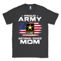 Smoke proud army national guard mom with american flag gift pullover hoodie Classic Tee - linhVisuals