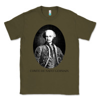 Army Green comte de saint germain occultist philosopher Classic Tee - linhVisuals