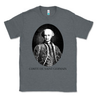 Charcoal Heather comte de saint germain occultist philosopher Classic Tee - linhVisuals