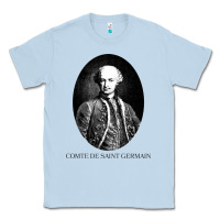Dusty Blue comte de saint germain occultist philosopher Classic Tee - linhVisuals