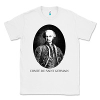 White comte de saint germain occultist philosopher Classic Tee - linhVisuals