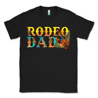 Black Western Rodeo Dad Classic Tee - BundleAndBundleShop
