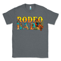 Charcoal Heather Western Rodeo Dad Classic Tee - BundleAndBundleShop