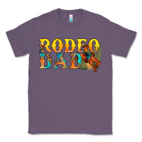 Lavender Western Rodeo Dad Classic Tee - BundleAndBundleShop