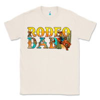 Natural Western Rodeo Dad Classic Tee - BundleAndBundleShop