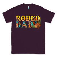 Plum Western Rodeo Dad Classic Tee - BundleAndBundleShop