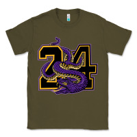 Army Green Mamba #24 Classic Tee - linhVisuals