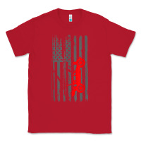 Red rc racing american flag radio control rc car t shirt Classic Tee - linhVisuals