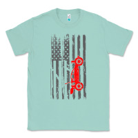 Seafoam rc racing american flag radio control rc car t shirt Classic Tee - linhVisuals