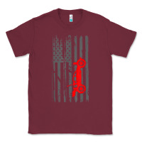 Burgundy rc racing american flag radio control rc car t shirt Classic Tee - linhVisuals