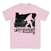 Bubblegum Pink sasquatch country   sasquatch Classic Tee - linhVisuals