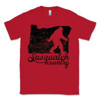 Red sasquatch country   sasquatch Classic Tee - linhVisuals