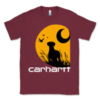Burgundy carhartt vintage company Classic Tee - linhVisuals