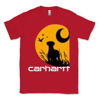 Red carhartt vintage company Classic Tee - linhVisuals