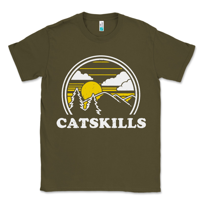 Catskills New York Vintage Classic Tee by linhVisuals | Teevron