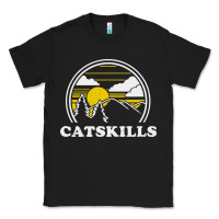 Black catskills new york vintage Classic Tee - linhVisuals
