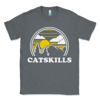 Charcoal Heather catskills new york vintage Classic Tee - linhVisuals