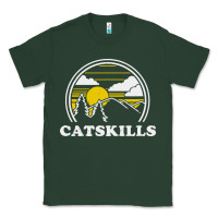 Sports Green catskills new york vintage Classic Tee - linhVisuals