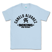 Dusty Blue canelo alvarez boxing Classic Tee - linhVisuals