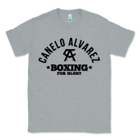 Heather Grey canelo alvarez boxing Classic Tee - linhVisuals