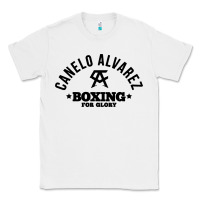 White canelo alvarez boxing Classic Tee - linhVisuals