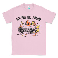Bubblegum Pink defund the police Classic Tee - linhVisuals