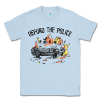 Dusty Blue defund the police Classic Tee - linhVisuals