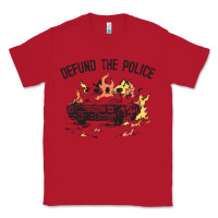 Red defund the police Classic Tee - linhVisuals
