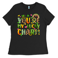 Black you're my lucky charm Ladies Tee - Artiststas