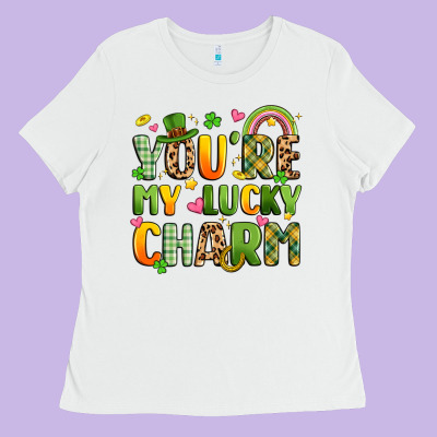 You're My Lucky Charm Ladies Tee Designed By Artiststas