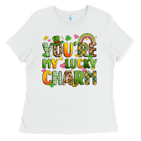 White you're my lucky charm Ladies Tee - Artiststas
