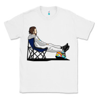 White #formula 1 Classic Tee - linhVisuals