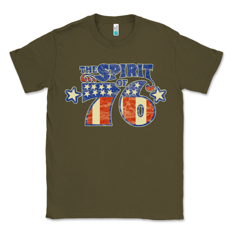 Spirit Of 76    Bicentennial Classic Tee by linhVisuals | Teevron