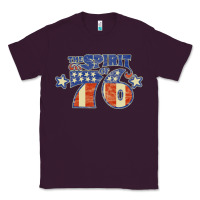Plum spirit of 76    bicentennial Classic Tee - linhVisuals