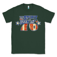 Sports Green spirit of 76    bicentennial Classic Tee - linhVisuals
