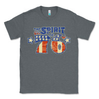 Charcoal Heather spirit of 76    bicentennial Classic Tee - linhVisuals