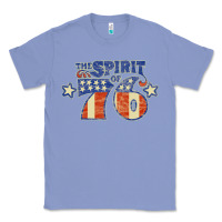 Colony Blue spirit of 76    bicentennial Classic Tee - linhVisuals