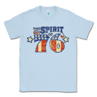 Dusty Blue spirit of 76    bicentennial Classic Tee - linhVisuals