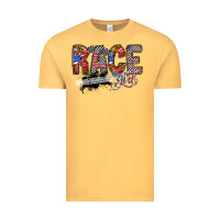 Vintage Mustard race girl Vintage Tee - RacoonDesign