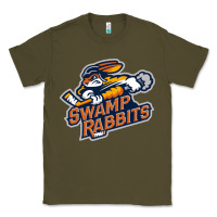 Army Green greenville swamp rabbits Classic Tee - linhVisuals