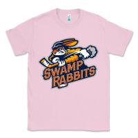 Bubblegum Pink greenville swamp rabbits Classic Tee - linhVisuals
