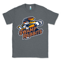 Charcoal Heather greenville swamp rabbits Classic Tee - linhVisuals