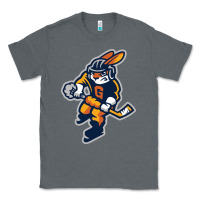 Charcoal Heather greenville swamp rabbits Classic Tee - linhVisuals