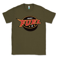 Army Green indy fuel Classic Tee - linhVisuals